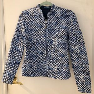 JMcLaughlin Reversible Zip Up Jacket